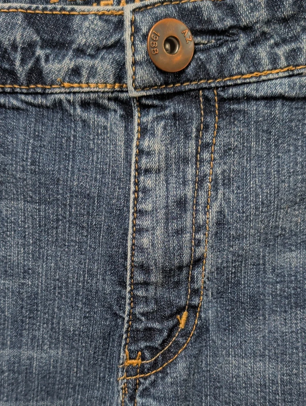 ​Arizona Jean Co Cuffed Denim Stretch Shorts Size XXL (19)